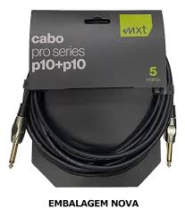Cabo MXT P10xP10 3m Pro Series Emborrachado 8.1.102