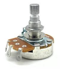 Potenciometro 500k 3 Terminais Eixo Curto Alpha ALP-500B Linear 34678