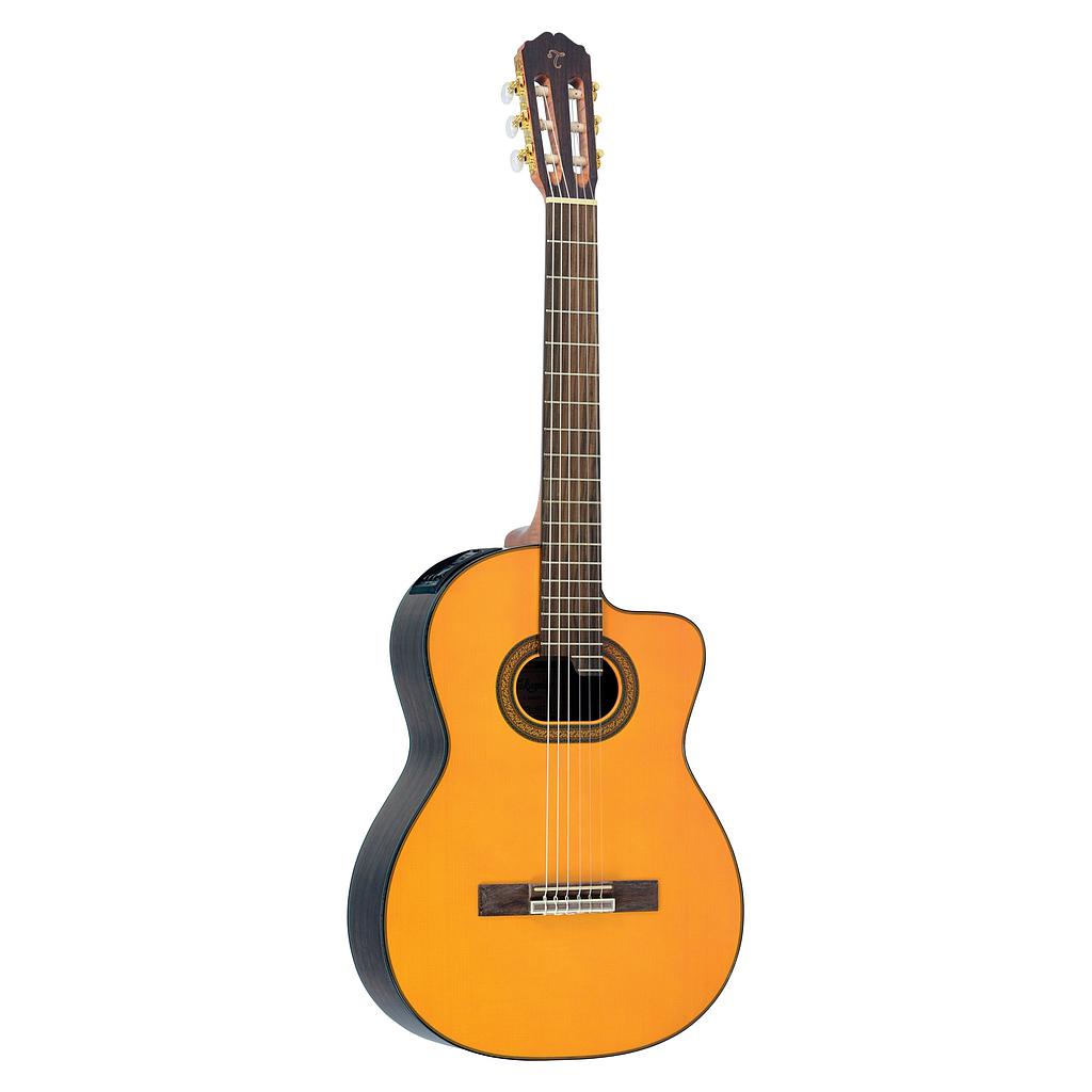 Violao Takamine GC6CE NT Classico Cutaway Eletroacustico Nylon Tampo Maciço Afinador