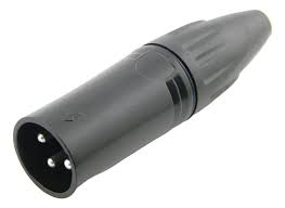 Plug Cannon Macho MXT Com Trava Preto 64.1.628