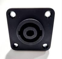 Conector Speakon Femea Painel MXT Quadrado 64.1.517