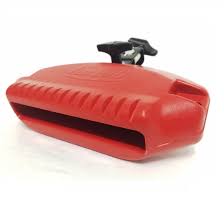 Bloco Sonoro Torelli Com Guiro Grave Vermelho TO012