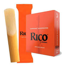 Palheta Sax Soprano 1.5 Rico Ria1015