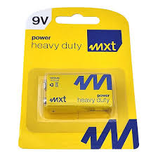 Bateria 9v MXT 6F22 Power Heavy Duty Zinco 28.17.79