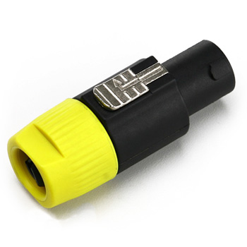 Conector Speakon Macho Santo Angelo SAS FL4P 4 Vias