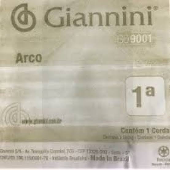 Corda Violino Giannini 1a Mi GEAVVA.1 0009  2704