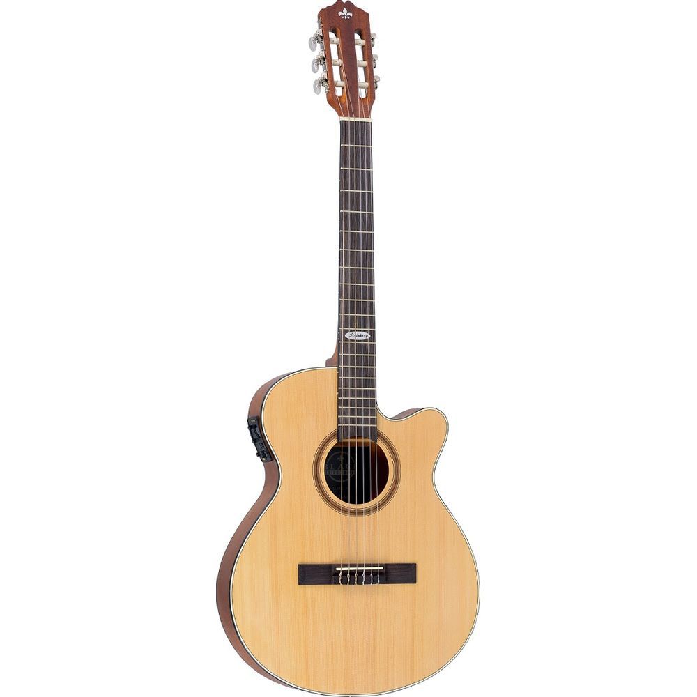 Violao Strinberg SL200C NS Flat Cutaway Eletroacustico Nylon Natural Satin Afinador