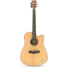 Violao Shelter Celtic CEL500PRSX Folk Cutaway Eletroacustico Aço Natural Afinador