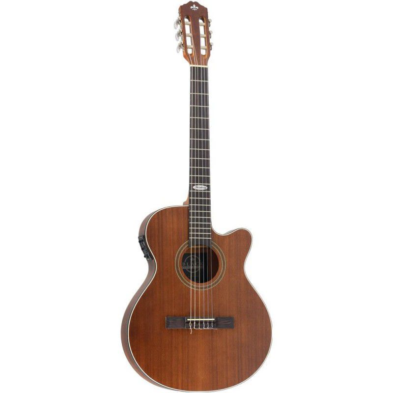 Violao Strinberg SL200 MGS Flat Cutaway Eletroacustico Nylon Mahogany Satin Afinador