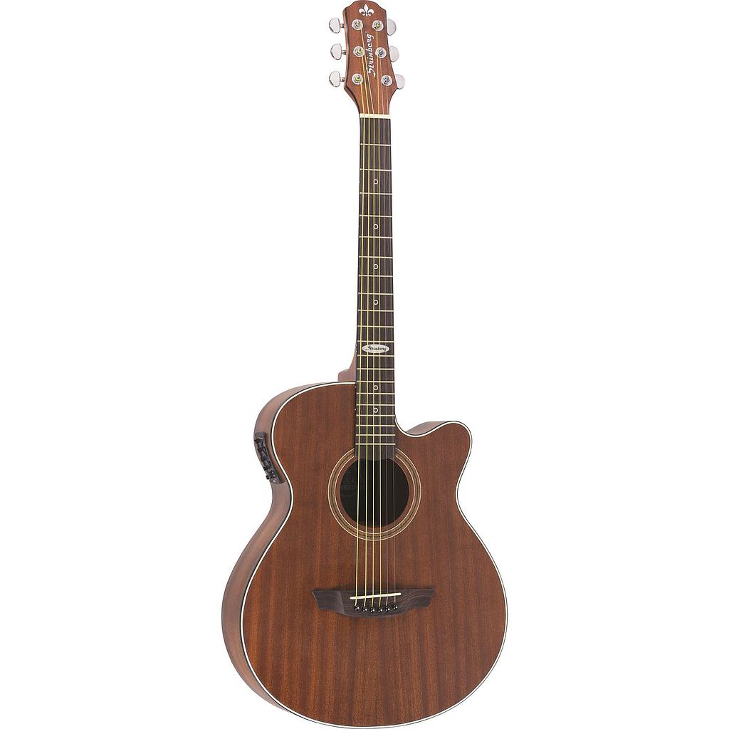 Violao Strinberg SA200C MGS Artistico Cutaway Eletroacustico Aço Mahogany Satin Fosco Afinador