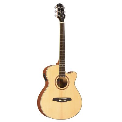 Violao Strinberg BE30C NS Berlin Artistico Cutaway Eletroacustico Aço  Natural Satin Fosco Afinador