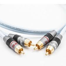Cabo B2B 2Rca+2Rca 1m Cristal 12699