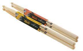 Baqueta Zeus 5B Ponta de Madeira Maple Par