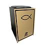 Cajon Jaguar Cj 1000 K2 PB Eletroacustico Peixe Scorpion