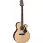 Violao Takamine Gn15CE TP4T Minijumbo Catway Eletroacustico Aço Natural Afinador