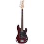 Contrabaixo Strinberg PBS40 TWR 4 Cordas Passivo Transparent Wine Red