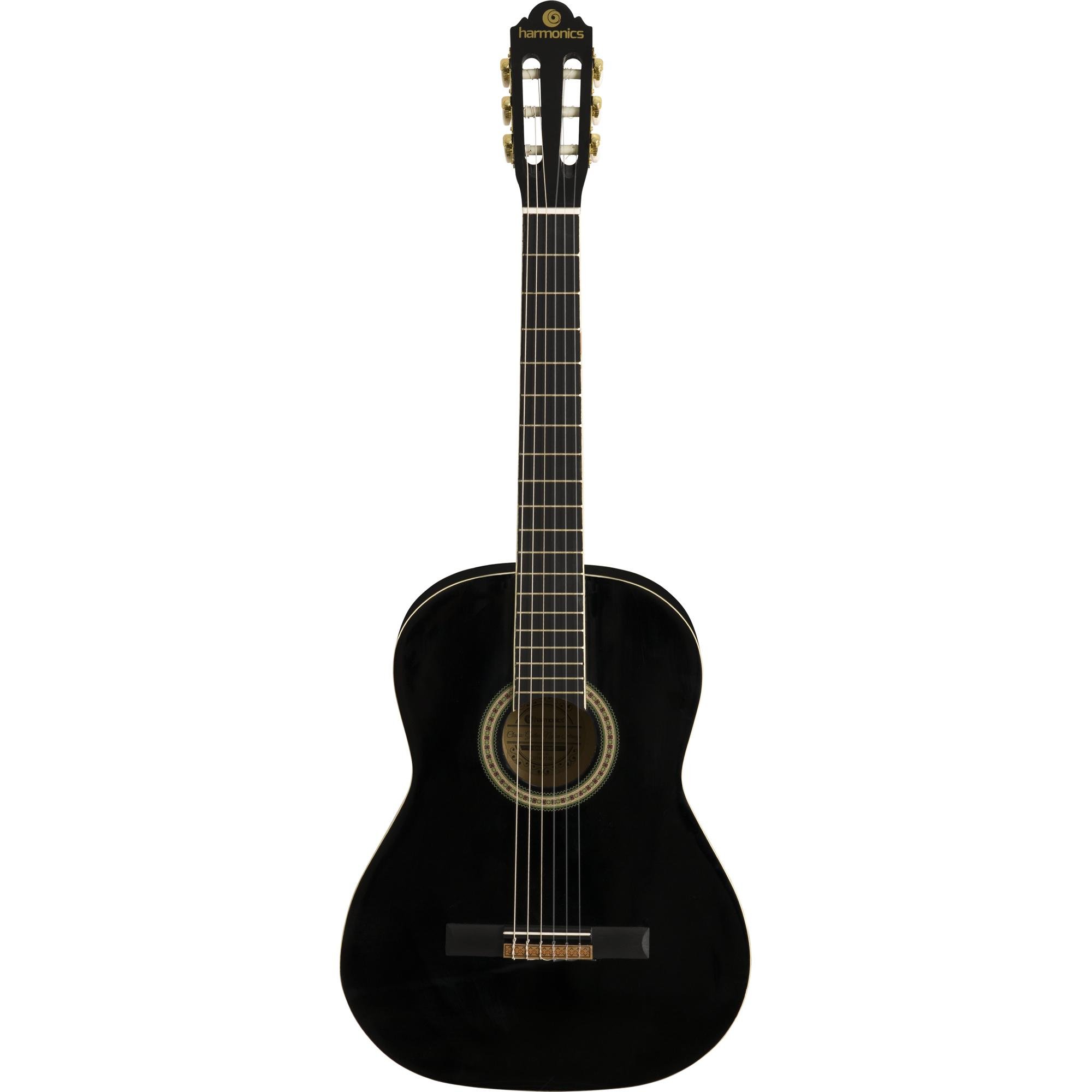 Violao Harmonics GNA111 Preto Nylon Acustico 66035