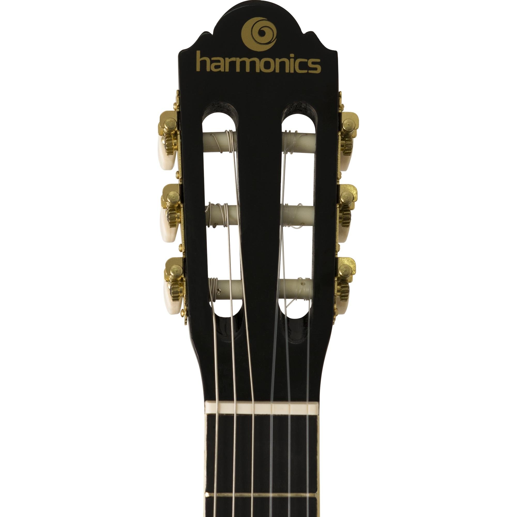 Violao Harmonics GNA111 Preto Nylon Acustico 66035