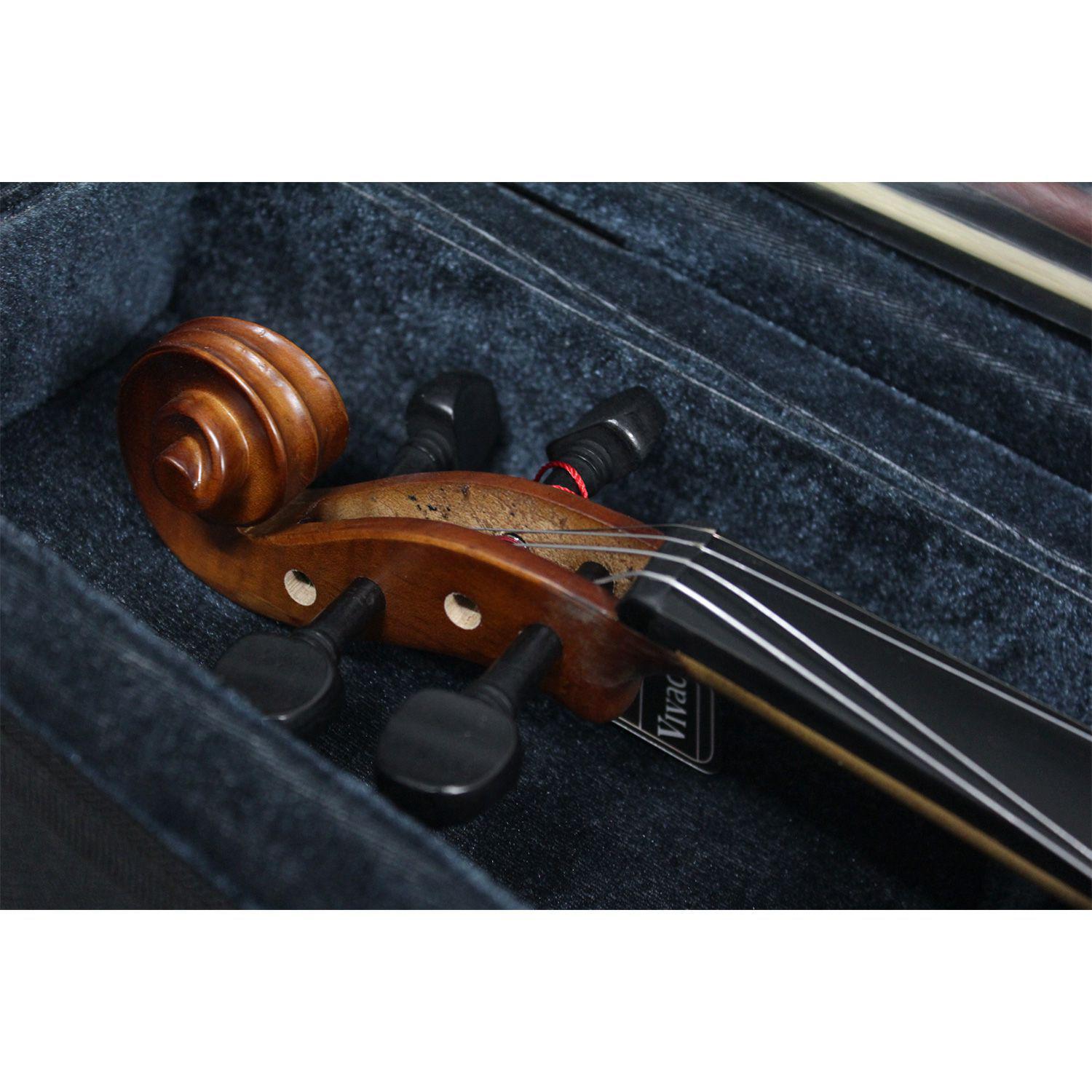 Violino Vivace Mozart  MO44S 4/4 Fosco Com Case Luxo 12302