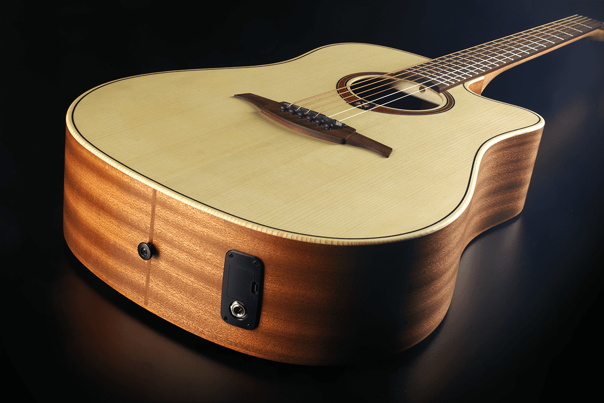 Violao Lag Tramontane T70DCE CTW Dreadnought Eletrico Natural