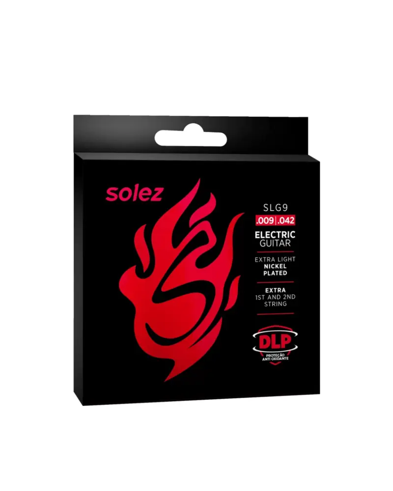 [26585] Encordoamento Guitarra Solez SLG9 GA 09 DLP