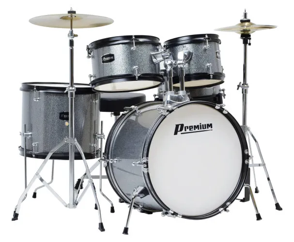 [26633] Bateria Acustica Premium DX45J SL Junior Prata SL