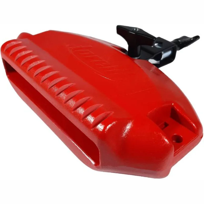 Bloco Sonoro Torelli Com Guiro Grave Vermelho TO012