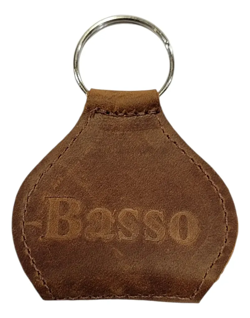 Porta Palheta Basso Couro PP02 Marrom