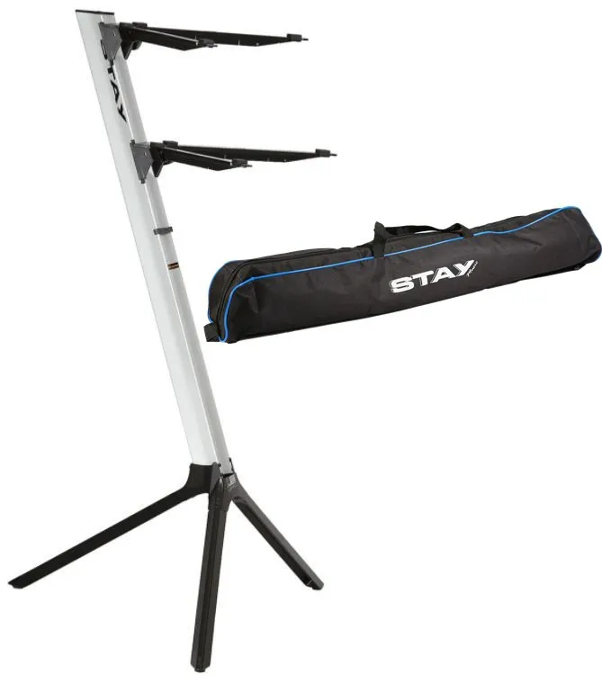 [26706] Suporte Teclado Stay Slim 1100/02 Prata Com Bag