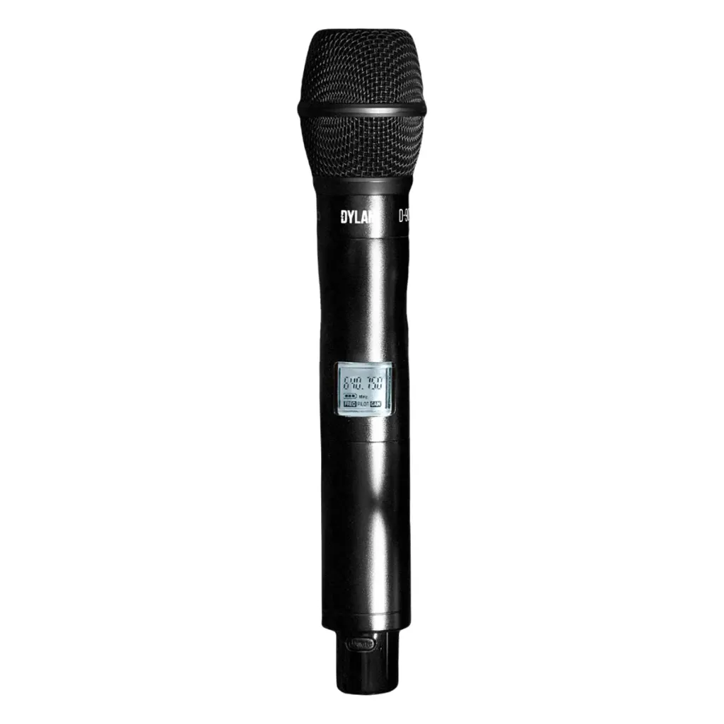 [26722] Microfone Sem Fio Dylan D-9001S Single Mao UHF