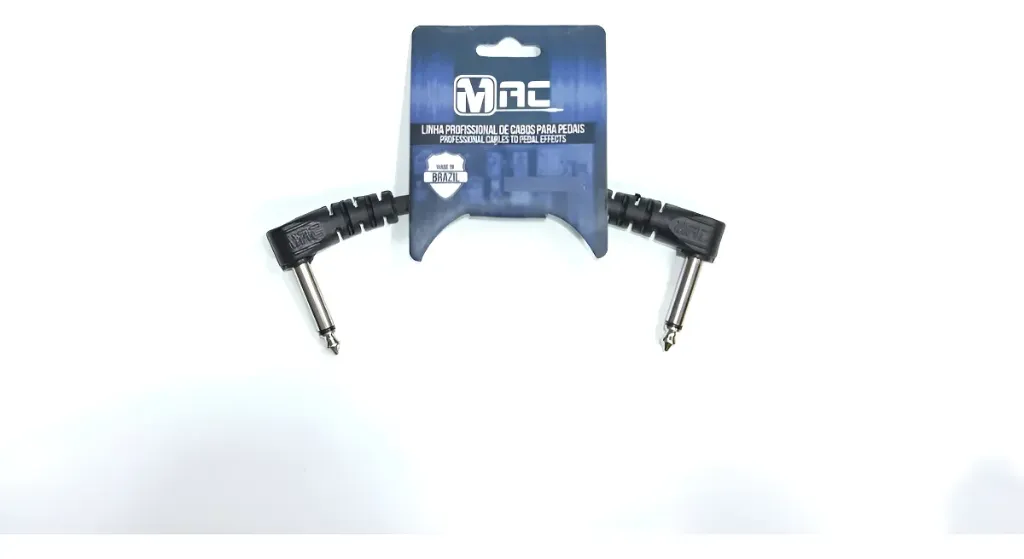 [26730] Cabo MAC P10LxP10L PIM15B 15cm Pedal Preto