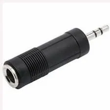 [26736] Plug Adaptador Ent 1 P10 Mono Sai 1 P2 Stereo MXT Preto 64.1.234