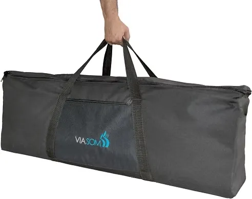 [26755] Bag Ferragens Bateria Viasom Luxo Premium Preto C140L Com Logo Wanger