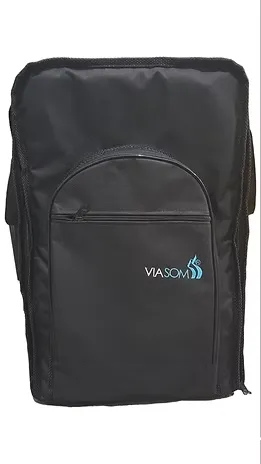 [26761] Capa Cajon Inclinado Viasom Simples Preto C113S/N Com Logo Wanger