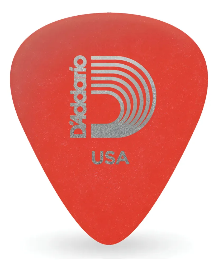 [26767] Palheta Daddario Duralin 1DRD1-25 0,5mm Red
