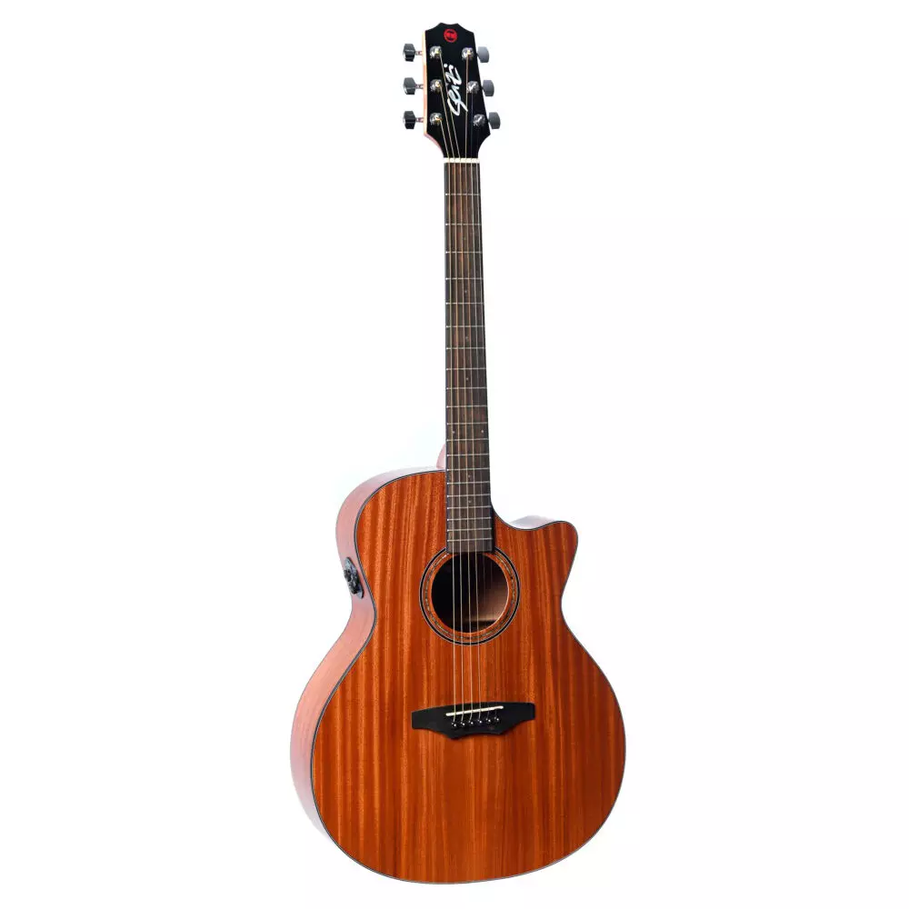 [26778] Violao Seizi Ryu Kaizen Grand Auditorium Cutaway Eletroacustico Koa Gloss Supreme Afinador Com Bag
