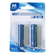 [26774] Pilha Recarregavel MXT AA NI-MH 2500mah 1,2v Cartela Com 2