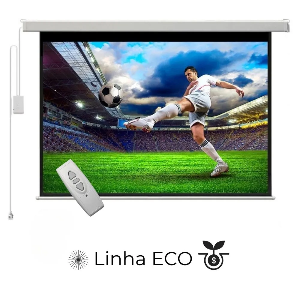 [26797] Tela de Projeçao NGR Retratil Persiana 3,04 x 2,28 150 Polegadas