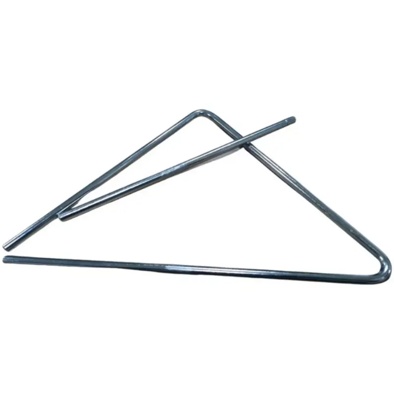 [26817] Triangulo Musical Luen 30 Cm Aço Cromado