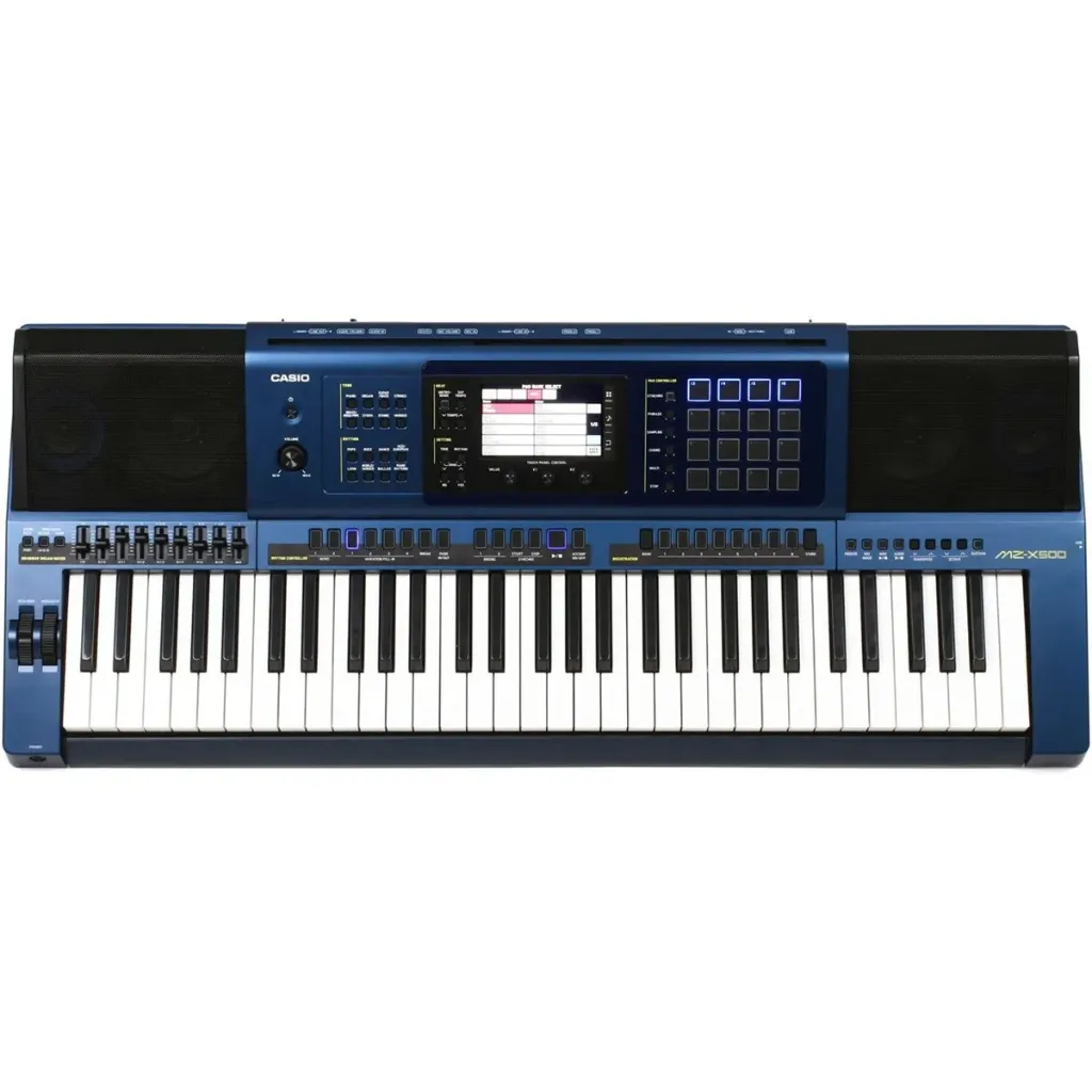 [26844] Teclado Eletronico Casio MZ-X500 Arranjador 61 Teclas Sensitivas Profissional Touch