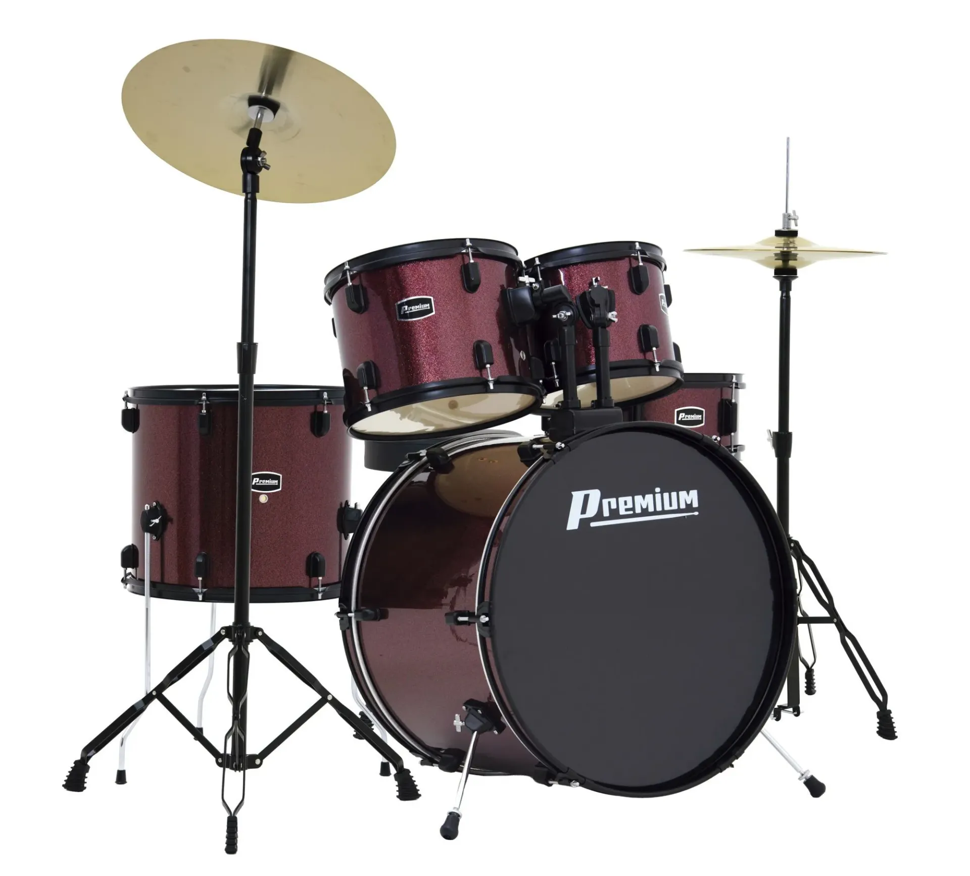 [26845] Bateria Acustica Premium DX420 WR Vinho