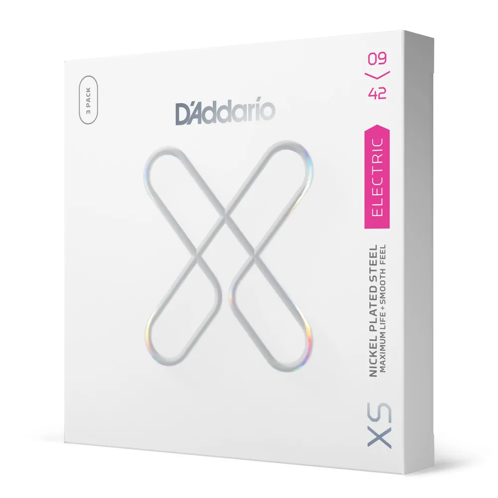 [26884] Encordoamento Guitarra Daddario XSE0942 09 Pack Com 3 34709