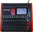 Mesa de Som Digital SoundVoice Shift16 16 Canais USB Bluetooth Phantom Power Efeitos