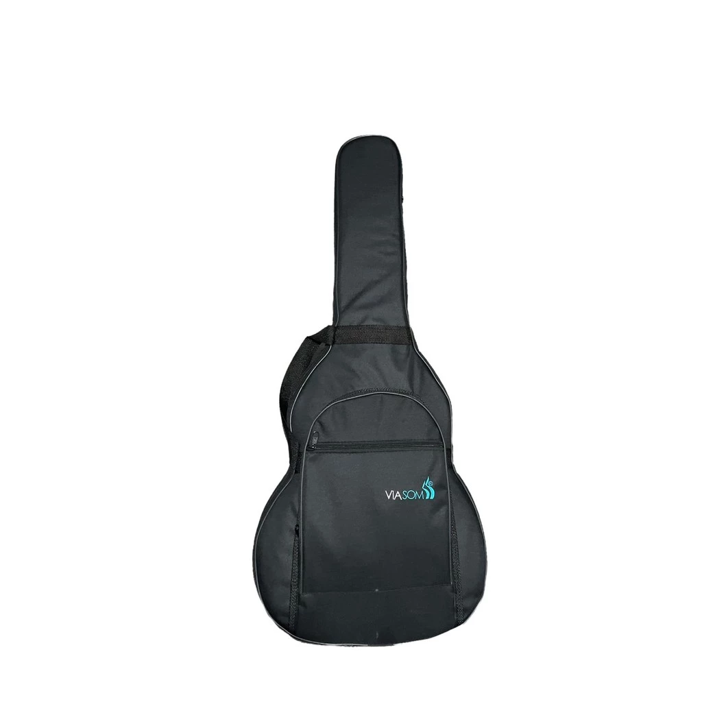 Capa Violao Classico Viassom 1324B New Premium Bege Especial Com Logo Wanger