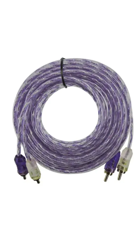 [26908] Cabo MXT 2Rcax2Rca 5m Cristal