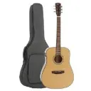 Violao Zellmer Heritage Folk Eletroacustico Aço Spruce Fosco Afinador Com Bag
