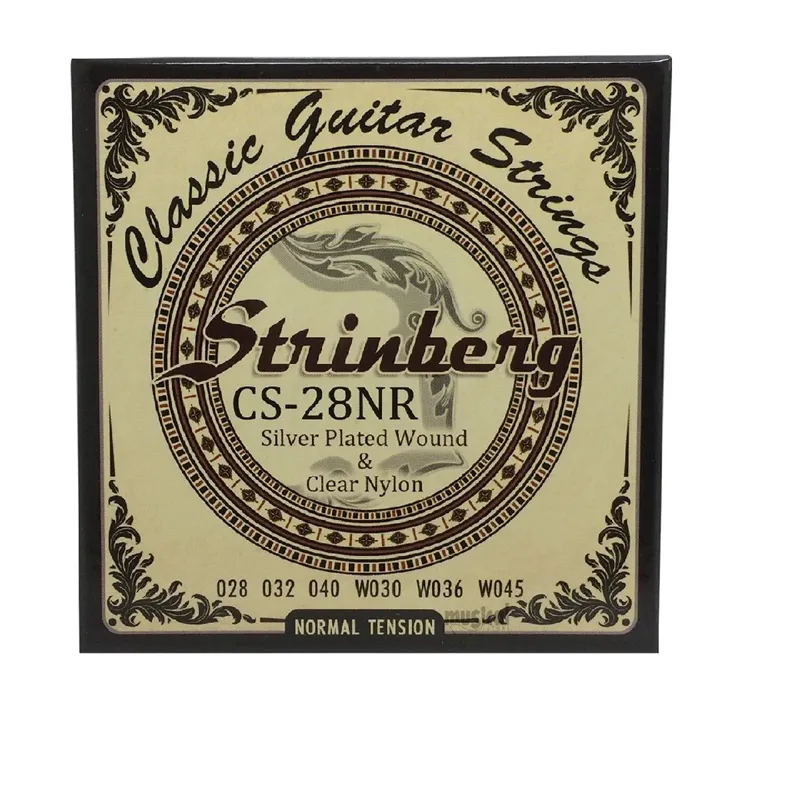 [26925] Encordoamento Violao Nylon Strinberg CS28NR Bronze Tensao Media