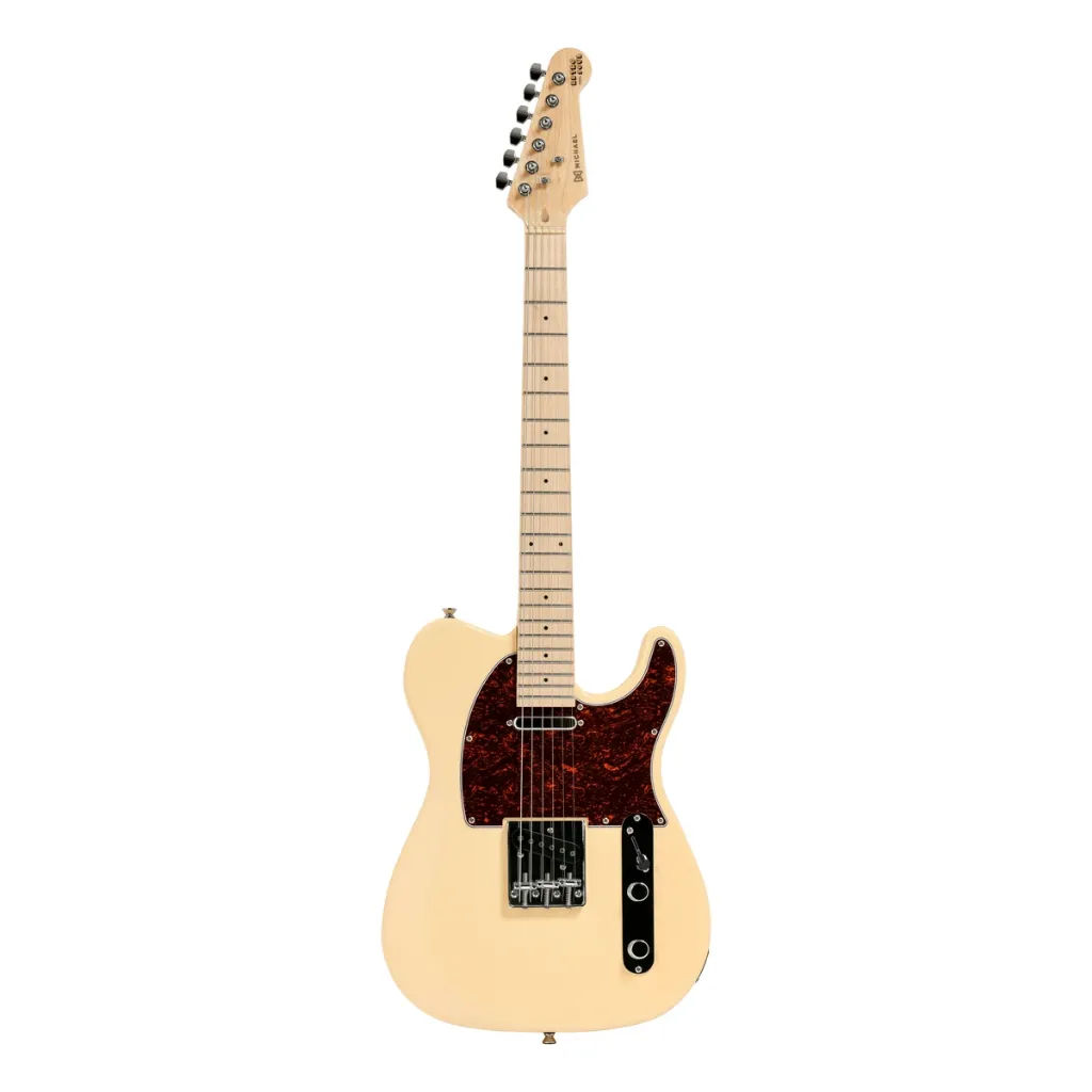 [26936] Guitarra Michael GMT132 CRM Retrosul Telecaster Creme