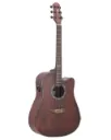 Violao Strinberg LE50C SMS London Folk Cutaway Eletroacustico Aço Smoked Satin (SMS) Tampo Maciço Afinador Com Bag