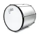 Surdo Luen Batuka 60x16 Alumisteel 8 Afinaçoes Chapa Preta Pele Leitosa